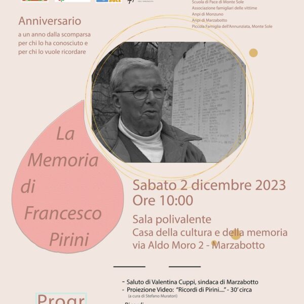 02/12/2023 | “La memoria di Francesco Pirini”