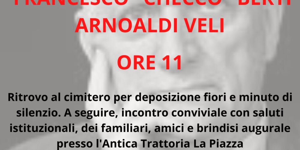 28/12/2023 | In ricordo di Francesco “Checco” Berti Arnoaldi Veli