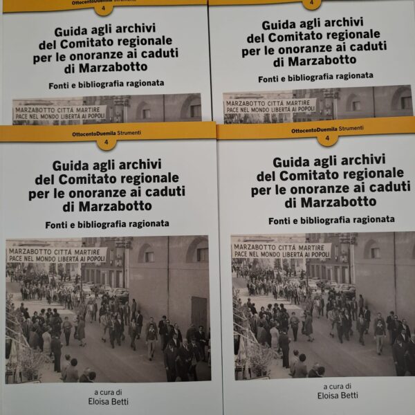 Guida agli archivi del Comitato Regionale per le Onoranze ai Caduti di Marzabotto