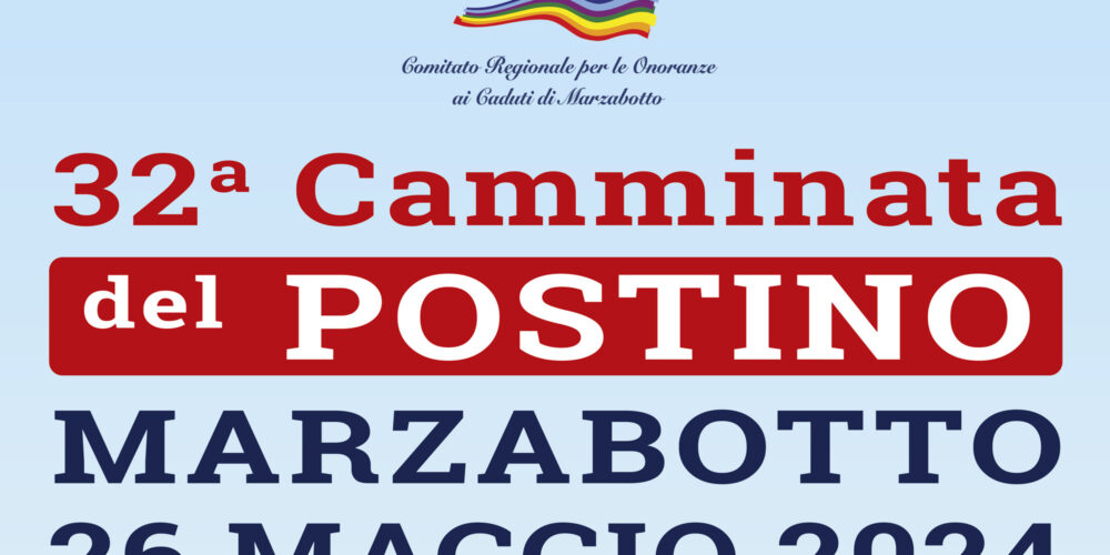 26/05/2024 | 32° Camminata del Postino