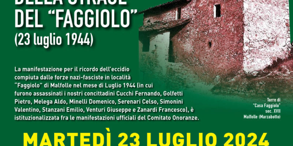 23/07/2024 | 80° Anniversario della strage del Faggiolo