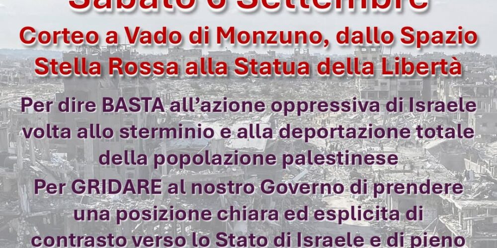 Stop al genocidio