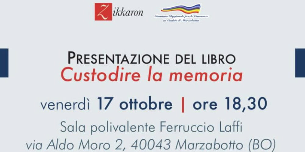 Presentazione del libro “Custodire la memoria”