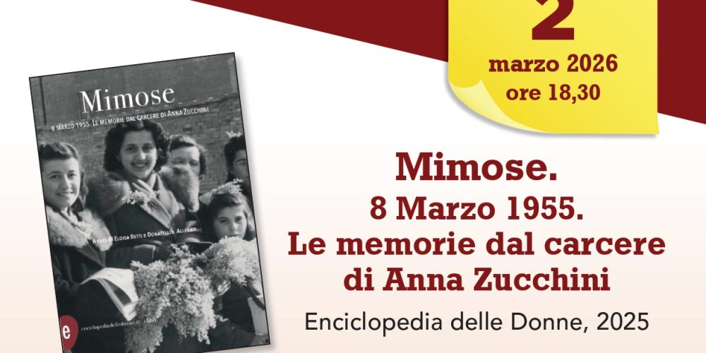 Presentazione del libro “Mimose”