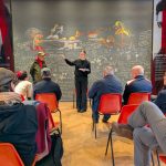 Visita di sindacalisti dalla Gran Bretagna