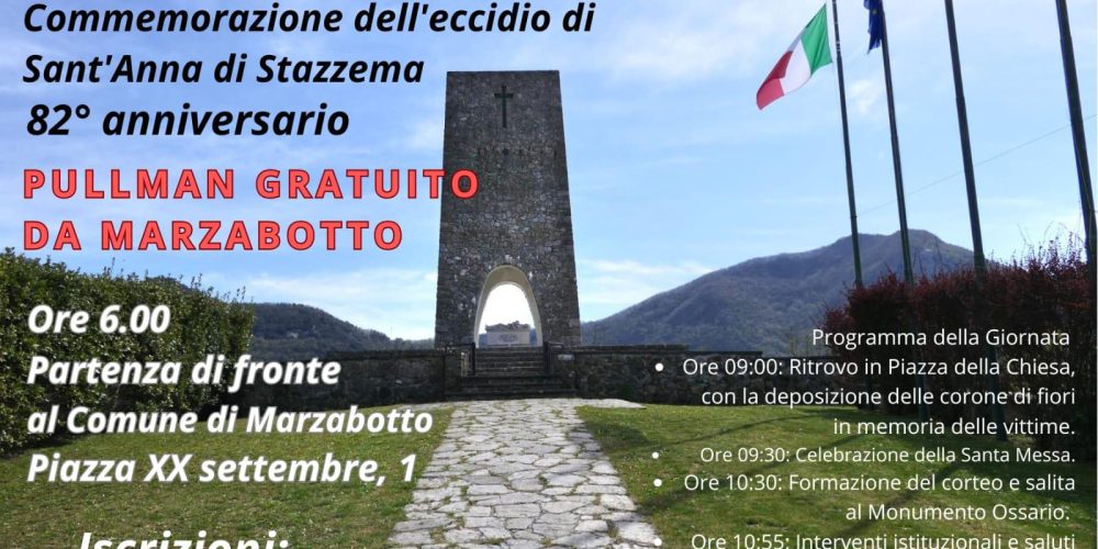 Commemorazione dell’eccidio di Sant’Anna di Stazzema 2026
